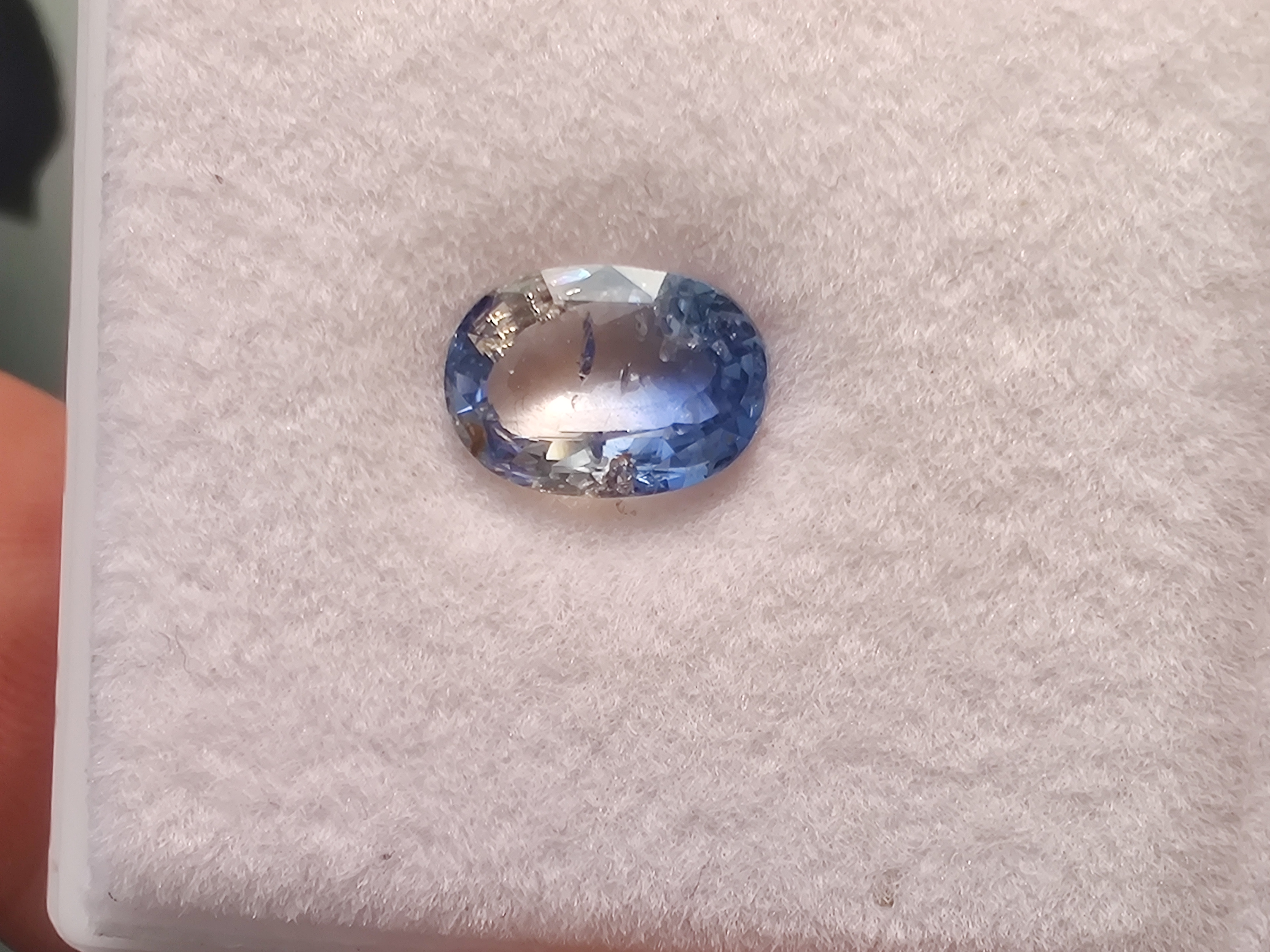 Natural Bio Color Ceylon Sapphire view 4